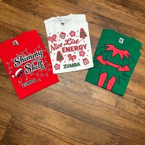 Zumba Holiday T-Shirts Set of 3